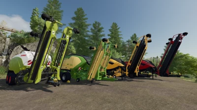 Pack Of Balers With Windrower v3.0.0.0