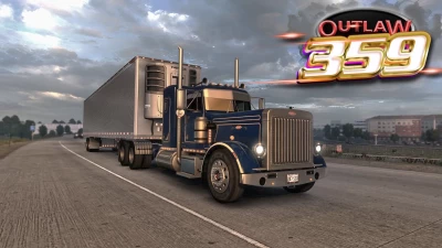 Peterbilt 359 + Interior v1.0 By Outlaw – Edited by FurryManforme1976 - 1.46