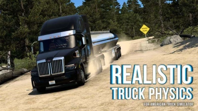 Realistic Truck Physics Mod for ATS v9.0 1.46