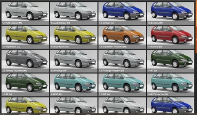 Renault Scenic (1996-'99) v1.0