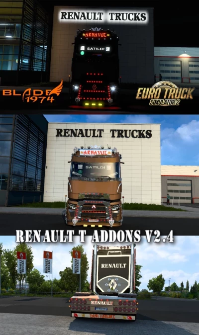 Renault T Addons v2.4 [1.46]