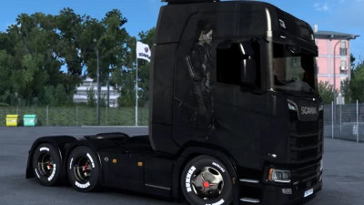 Scania warrior girl skin 1.46