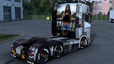 Scania Woman Skin 1.46