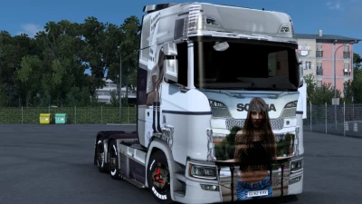Scania Woman Skin 1.46