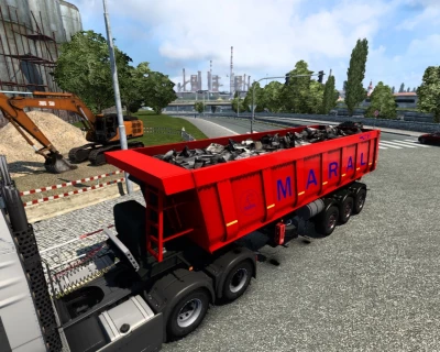 Trailer dump truck Maral 1.46