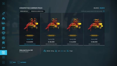 Väderstad Carrier Pack v1.0.0.0