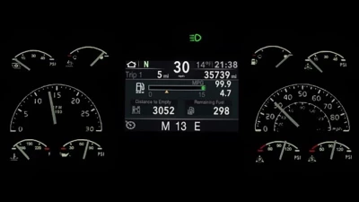 Volvo VNL 2018 Improved Dashboard v1.2.1 - 1.46