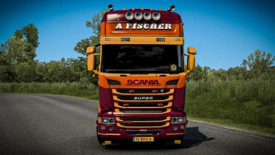 A. Fischer Scania RJL Skin v1.0