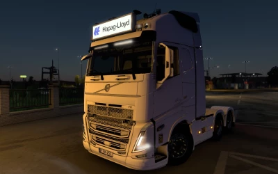 BIG LIGHTBOX VOLVO FH5 2020 HAPAG LLOYD 1.0 1.43