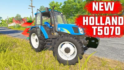 FS19 NEW HOLLAND T5070 V3