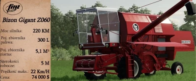 FS22 FMŻ Bizon Pack v1.0.0.0