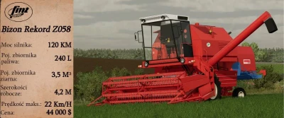 FS22 FMŻ Bizon Pack v1.0.0.0