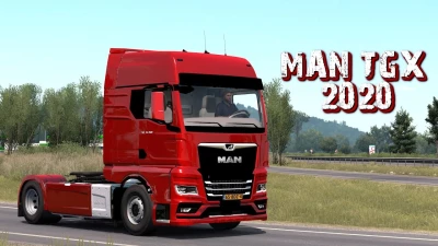 MAN TGX 2020 + Interior v6.1 1.43.x