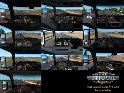 Real Interior Cams ATS v1.4