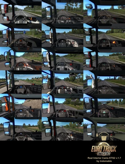 Real Interior Cams ETS2 v1.7