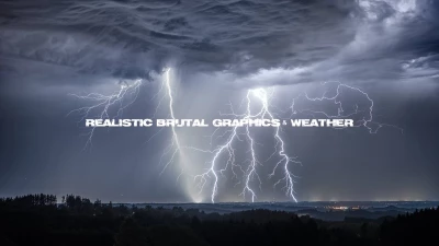 Realistic Brutal Graphics & Weather V7.6 ETS2 1.43