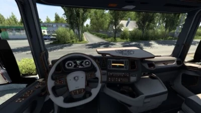 Scania NextGen Detailed Wood Interior by Sheytan 1.43