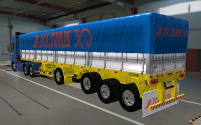 SKIN REBOQUE GUERRA GRANELEIRO WPNEVES TRANSPORTADORA JOLIVAN 30 ANOS 1.43