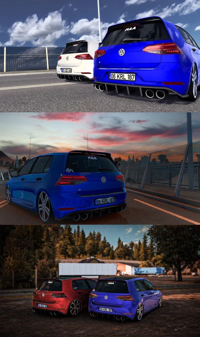 Volkswagen Golf R Line 7.5 2018 v1.0