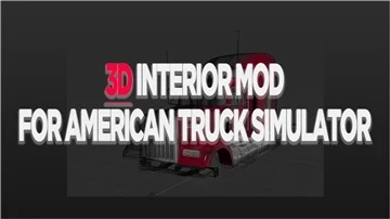 3D Interior Mod for ATS v1.5 1.43