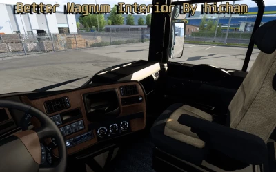 A better Renault Magnum Interior Leather Variant v1.1