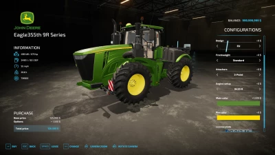 FS22 JOHN DEERE 9R Update V1.0