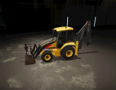 FS22 Volvo LB61B backhoe v1.0.0.0