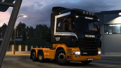 Le Chat Logistics skin for Scania RJL v1.0