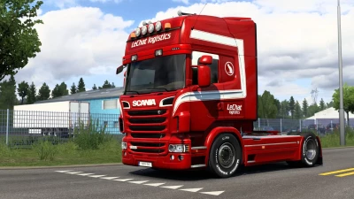 Le Chat Logistics skin for Scania RJL v1.0