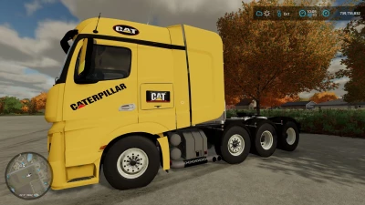 Mercedes-Benz Actros 4x4, 8x8 Caterpillar v1.0.0.0