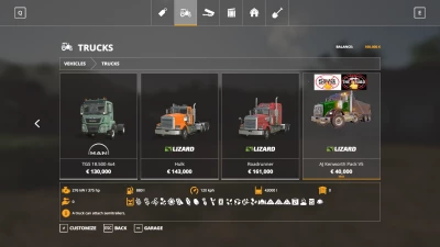 AJ Deere truck pack v1.0.0.0