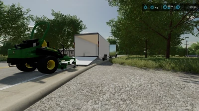 FS22 20FT Enclosed Trailer v1.1.0.0