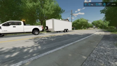 FS22 20FT Enclosed Trailer v1.1.0.0
