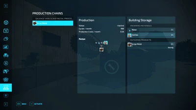 FS22 scrapmetal Production v1.0