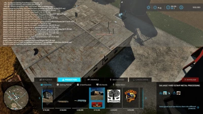FS22 scrapmetal Production v1.0