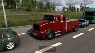 GTA V Truck & Bus Traffic Pack 2.0 ETS2 v1.43