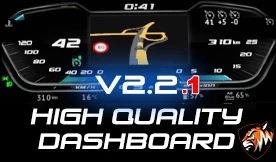 HIGH QUALITY DASHBOARD - DAF XG & XG+ [WITH GPS INCLUDED] V2.2.2
