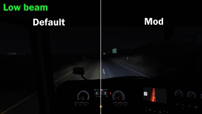 LED headlight for Mack Anthem v1.0