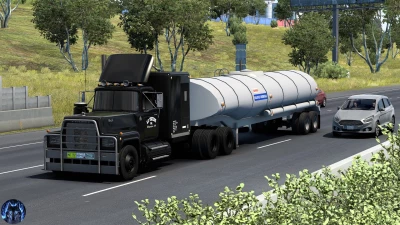 Mack RS700L & Fruehauf Tanker v1.0