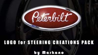 Peterbilt Logo for Steering Creations Pack v1.0