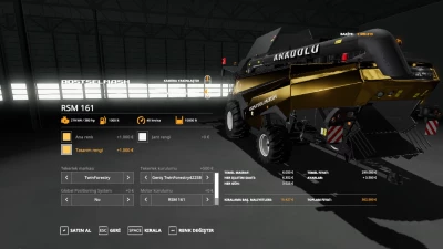 Anadolu Rostselmash RSM 161 Biçer Döver Paketi v1.0.0.0