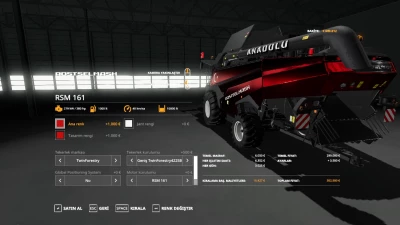 Anadolu Rostselmash RSM 161 Biçer Döver Paketi v1.0.0.0
