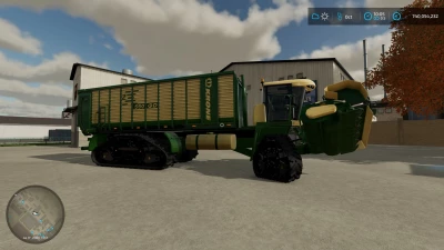 BIG ZX550GD Mower With Forage Wagon v1.0.0.0