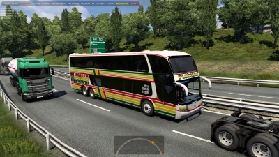 Buses of Travel Agencies in Traffic v3.0 ETS2 1.43.x - 1.44.x