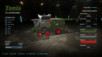 Claas Lexion 8900 v1.1.0.0