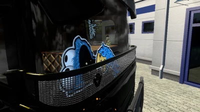 Cookie Monster Wiper Stickers v1.1