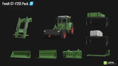 Fendt F255GT Pack v1.0.0.1