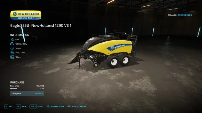 FS22 Bones Newholland baler Pack v1.0.0.0