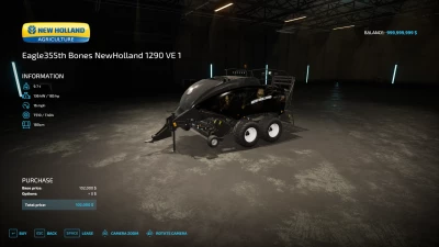 FS22 Bones Newholland baler Pack v1.0.0.0
