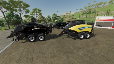 FS22 Bones Newholland baler Pack v1.0.0.0